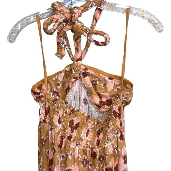 475. Aerie braided halter maxi boho dress size medium NWT - Picture 4 of 10